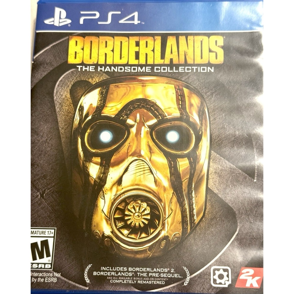 Borderlands: The Handsome Collection PS4 (Sony PlayStation 4) CIB Complete Works